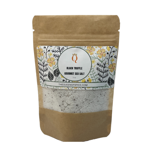 Black truffle sea salt